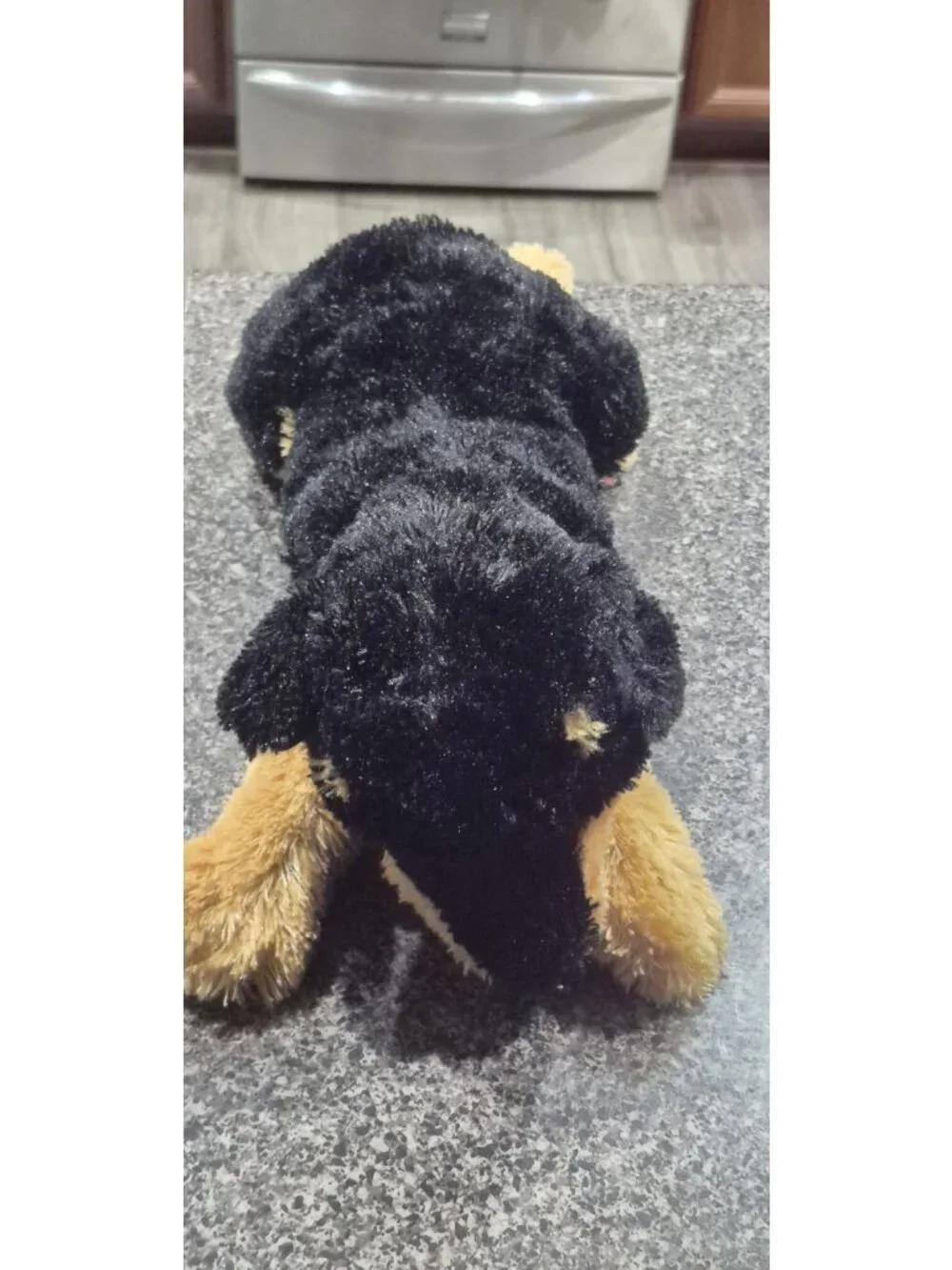 Harley Davidson Rottweiler Plush Studfed Animal Toy Dog 18